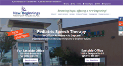 Desktop Screenshot of newbeginnings-elp.com